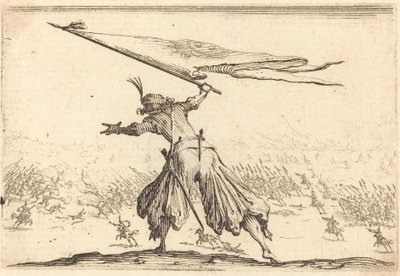 Standard Bearer by Jacques Callot