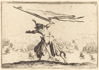 Standard Bearer by Jacques Callot