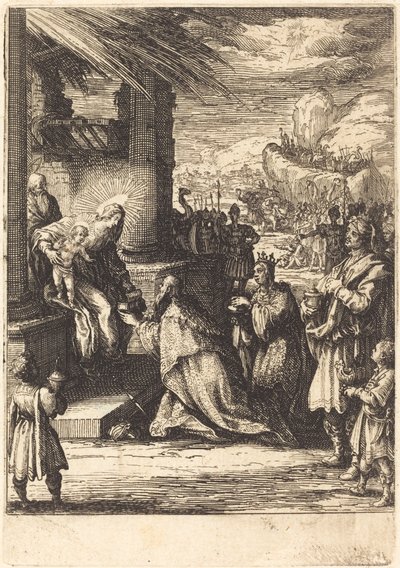 The Adoration of the Magi by Jacques Callot