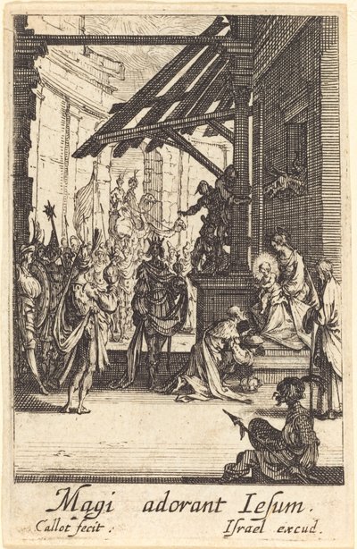 The Adoration of the Magi by Jacques Callot