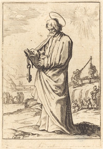 The Apostle Peter by Jacques Callot