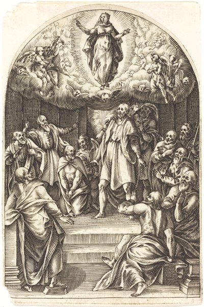 The Assumption by Jacques Callot