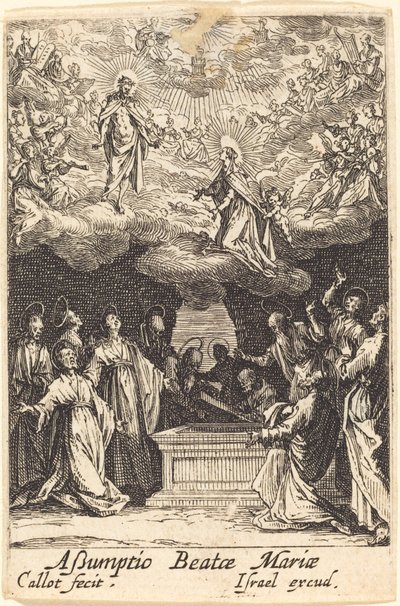 The Assumption of the Virgin by Jacques Callot