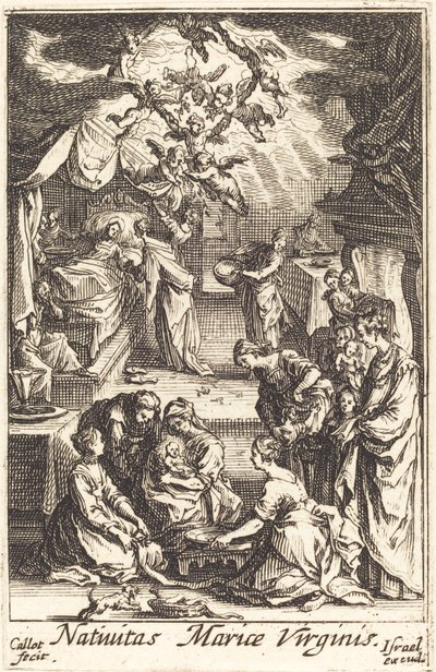 The Birth of the Virgin by Jacques Callot