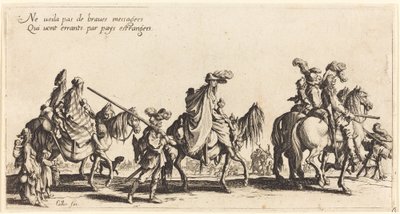 The Bohemians Marching: The Vanguard by Jacques Callot