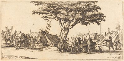 The Camp, c. 1633 by Jacques Callot
