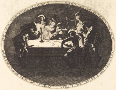The Card Players by Jacques Callot