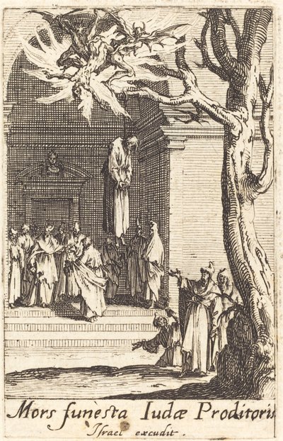 The Death of Judas by Jacques Callot