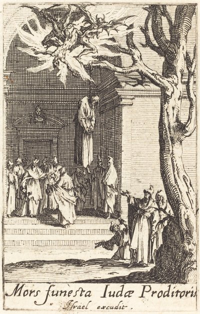 The Death of Judas by Jacques Callot