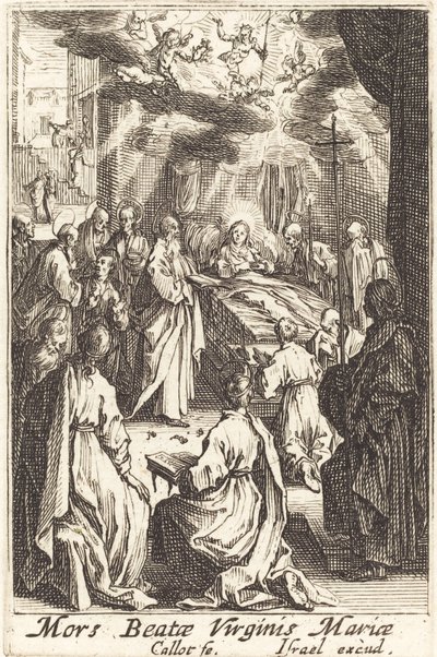 The Death of the Virgin by Jacques Callot