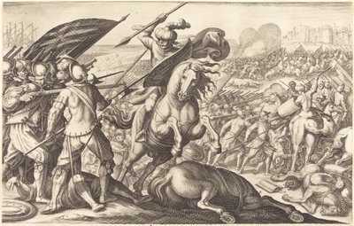 The Defeat of the Turkish Cavalry by Jacques Callot