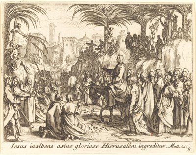 The Entry into Jerusalem by Jacques Callot