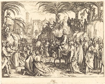 The Entry into Jerusalem by Jacques Callot