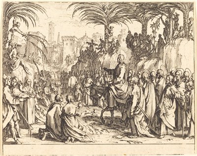 The Entry into Jerusalem by Jacques Callot