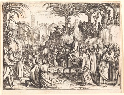 The Entry into Jerusalem by Jacques Callot