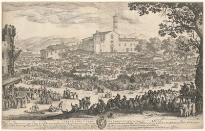 The Fair at Impruneta by Jacques Callot