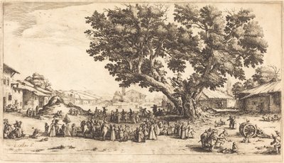 The Fair at Xeuilley by Jacques Callot