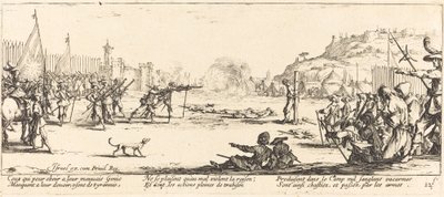The Firing Squad by Jacques Callot