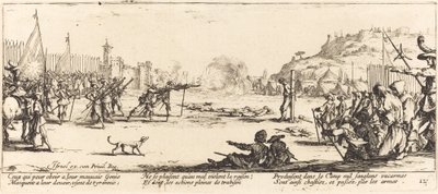 The Firing Squad by Jacques Callot