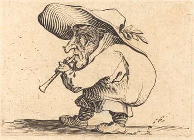 The Flageolet Player by Jacques Callot