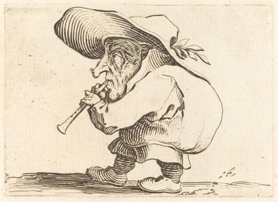 The Flageolet Player by Jacques Callot