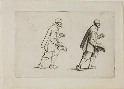 The Greeting Peasant, from The Caprices by Jacques Callot