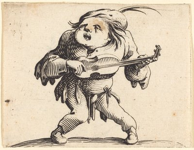 The Guitar Player by Jacques Callot