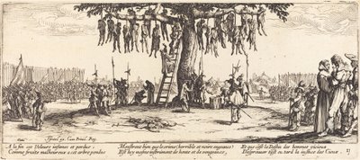 The Hanging by Jacques Callot