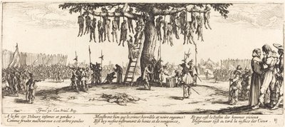 The Hanging by Jacques Callot