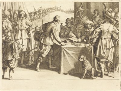 The Hiring of the Troops by Jacques Callot