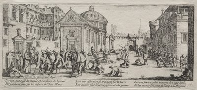 The Large Miseries of War: The Hospital by Jacques Callot