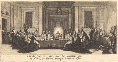 The Last Supper by Jacques Callot