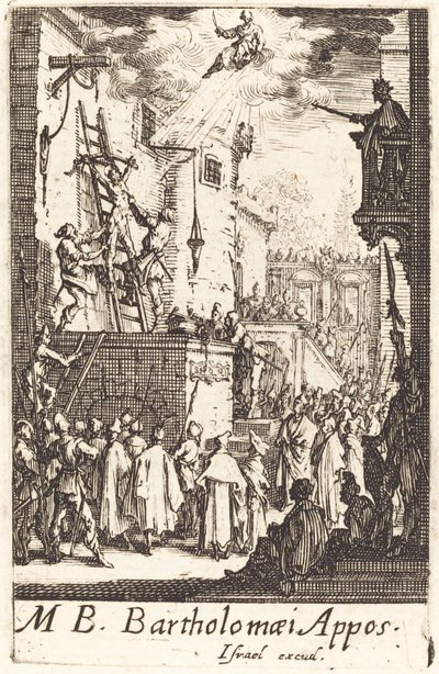 The Martyrdom of Saint Bartholomew by Jacques Callot