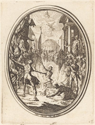 The Martyrdom of Saint Lawrence by Jacques Callot