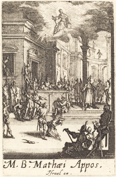 The Martyrdom of Saint Matthew by Jacques Callot