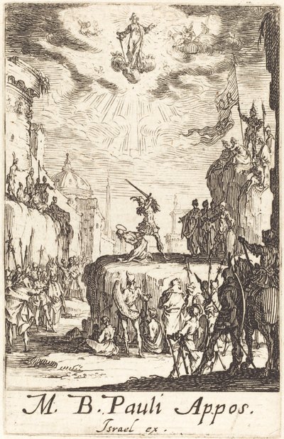 The Martyrdom of Saint Paul by Jacques Callot