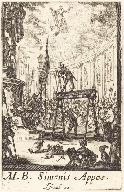 The Martyrdom of Saint Simon by Jacques Callot