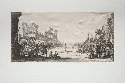 The Martyrdom of St. Sebastian by Jacques Callot
