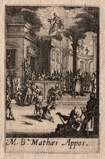 The Martyrdom of the Apostles: St. Matthew by Jacques Callot