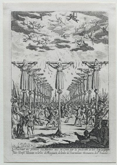 The Martyrs of Japan by Jacques Callot