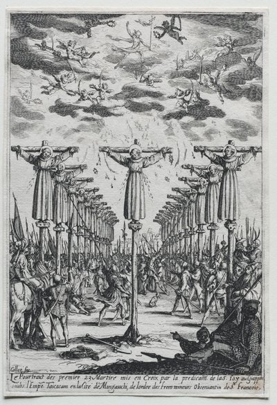 The Martyrs of Japan by Jacques Callot