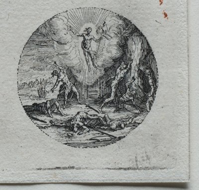 The Mysteries of the Passion: The Transfiguration by Jacques Callot