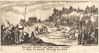 The Nailing to the Cross by Jacques Callot