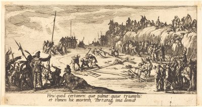 The Nailing to the Cross by Jacques Callot