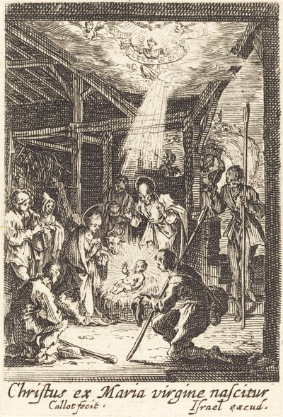 The Nativity by Jacques Callot