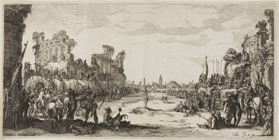 The Ordeal by Arrows (Saint Sebastian) by Jacques Callot