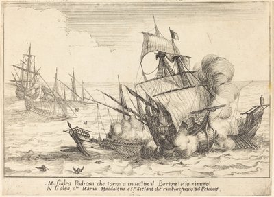 The Prize, 1617 by Jacques Callot