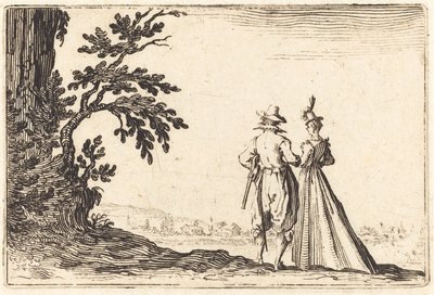 The Promenade by Jacques Callot