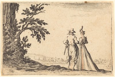 The Promenade by Jacques Callot