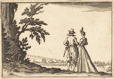 The Promenade by Jacques Callot
